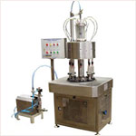 8 Head Rotary Vacuum Filling Machine