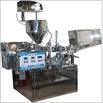 Laminated Tube Filling Machine with Sealing, Cutting and Batch Coding